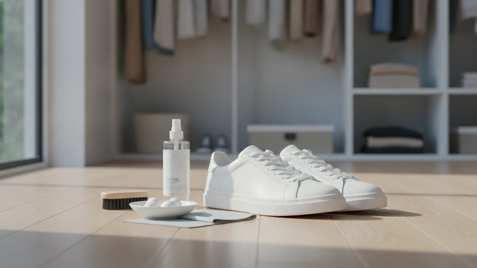 How To Care For White Sneakers Between Wears cover image