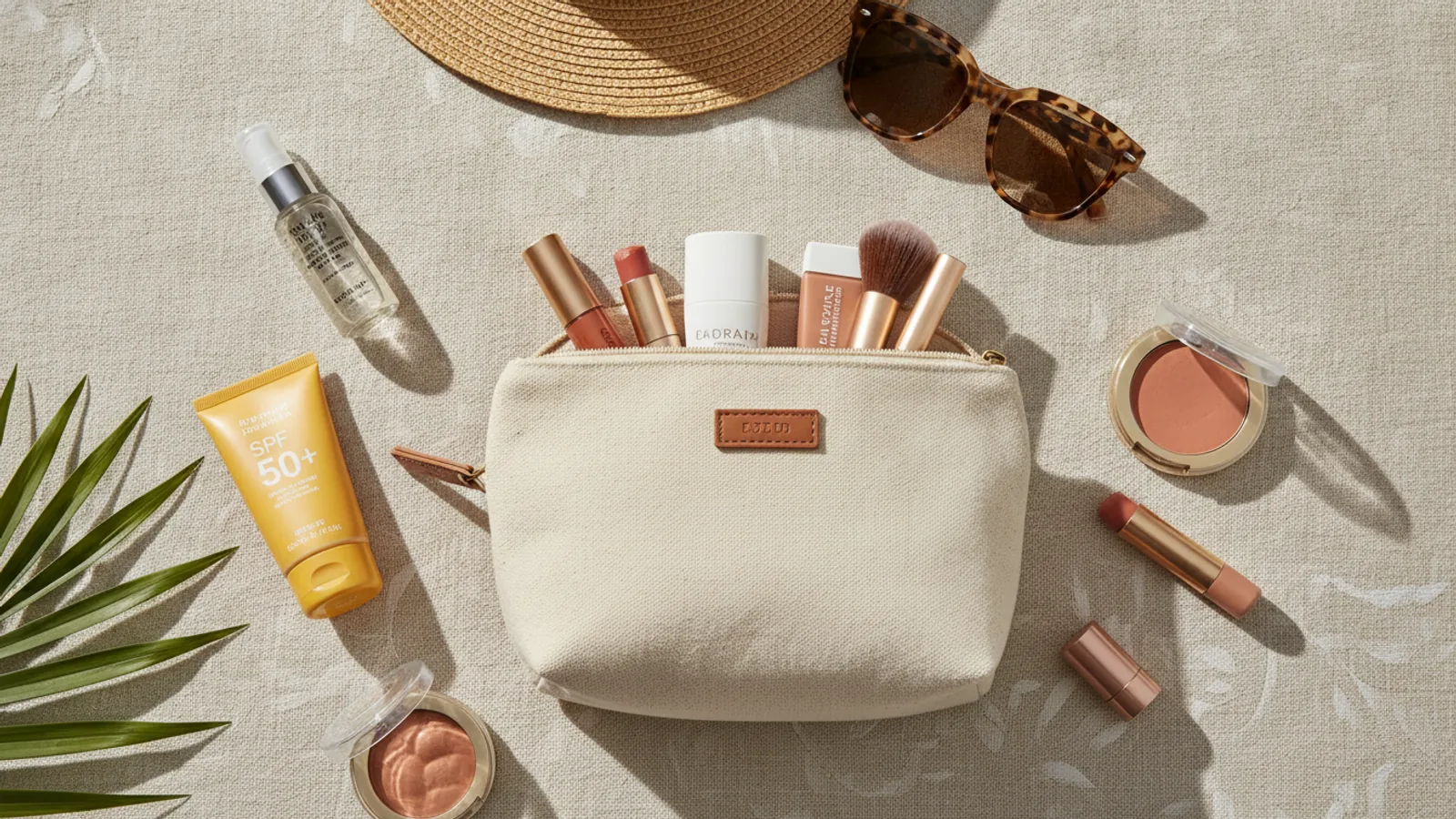 How To Edit A Makeup Bag For A Warm Weather Trip cover image