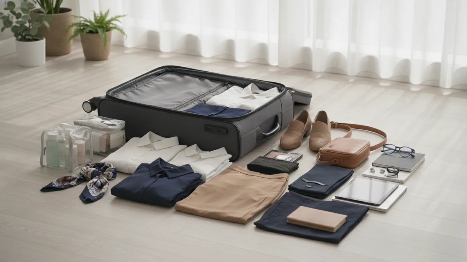 How To Pack Outfits For A Short Business Trip cover image